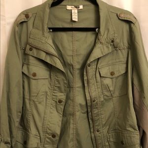 Style & Co Olive Green Jacket